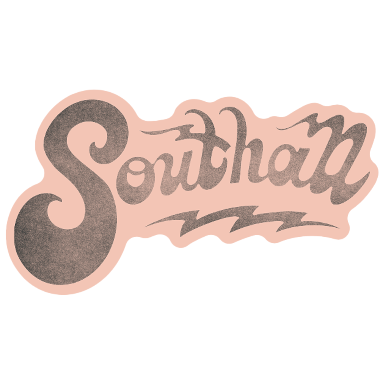 Lightning Bolt Logo Sticker
